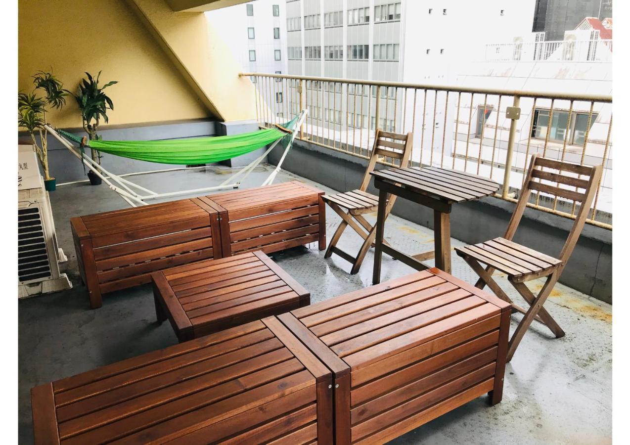 Lejlighed i Shinsaibashi på 50 m². Soveværelser: 1. Private badeværelser: 1. Osaka Eksteriør billede